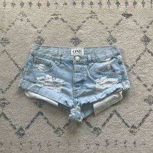 One Teaspoon Bandits Denim Short